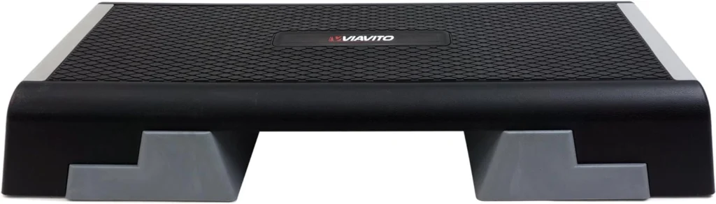 VIAVITO Adjustable 3 Level Aerobic Stepper Fitness Step Exercise Platform