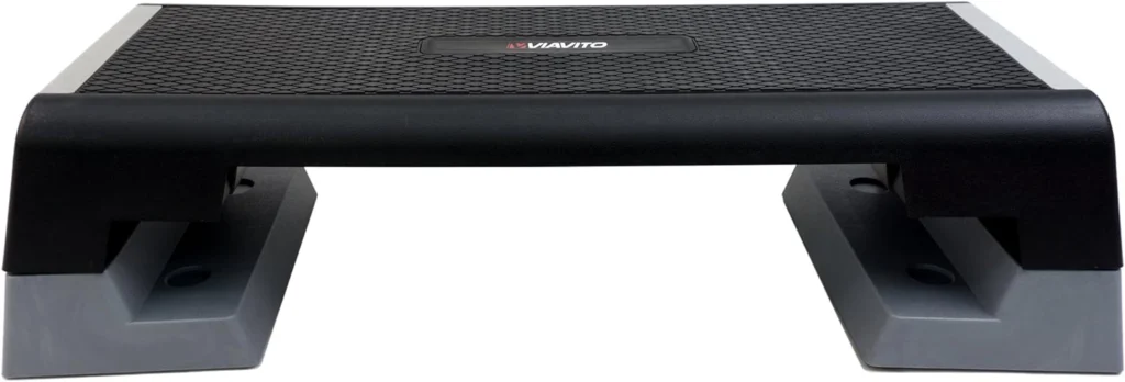 VIAVITO Adjustable 3 Level Aerobic Stepper Fitness Step Exercise Platform