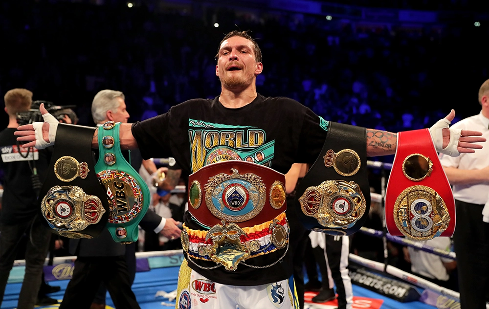 oleksandr usyk training routine