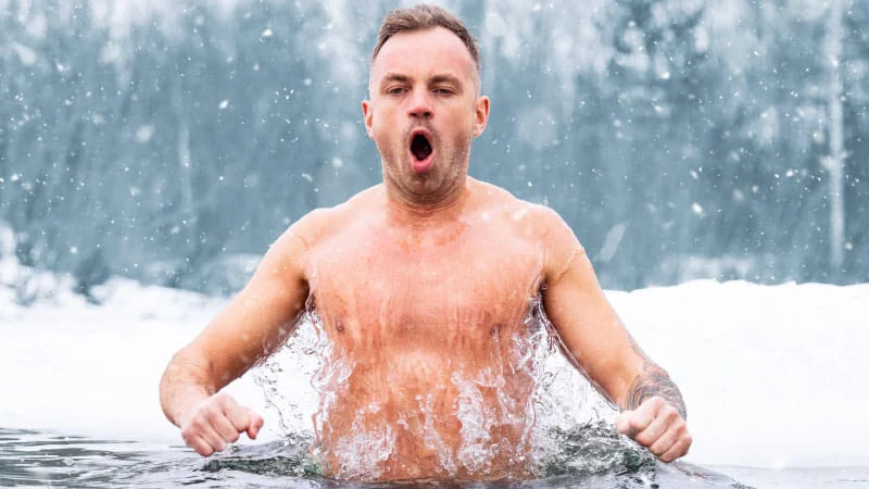 Ice water bath